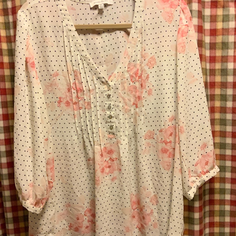 1X blouse